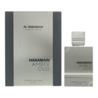 Al Haramain Mens Amber Oud Carbon Edition 100ml EDP Spray - One Size