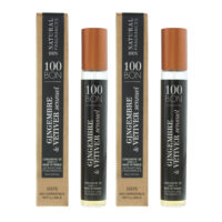 100Bon Unisex 100 Bon Gingembre & Vetiver Sensuel Refillable Eau De Parfum 15ml x 2 - Orange - One Size