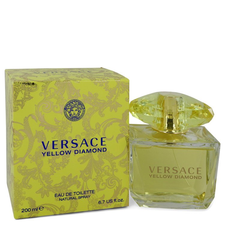 Versace Womens Yellow Diamond by Eau De Toilette Spray for Women - Orange - One Size