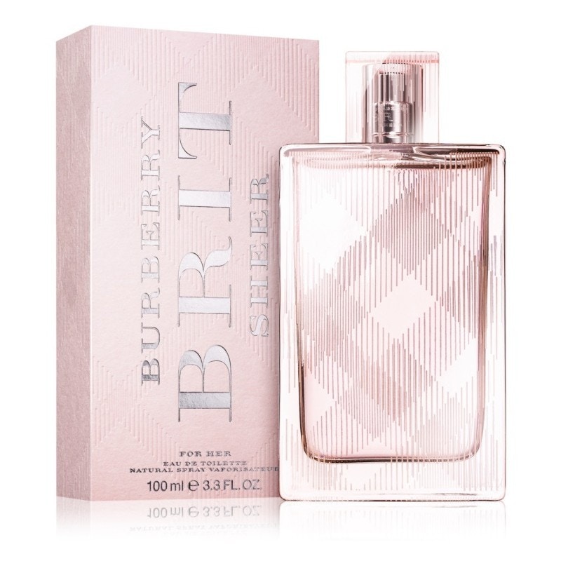 Burberry Womens Brit Sheer Eau de Toilette Spray 100Ml - NA - One Size