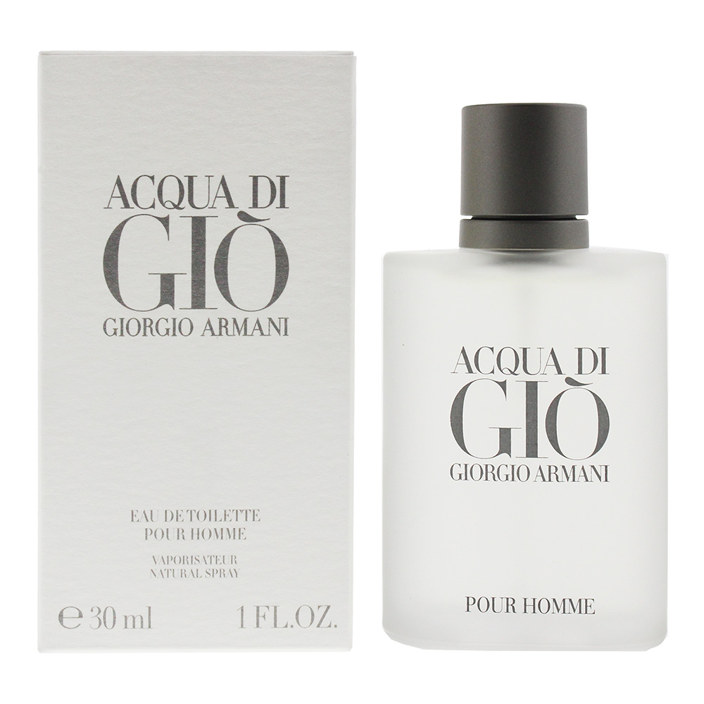 Giorgio Armani Mens Acqua Di Gio Pour Homme Eau de Toilette 30ml - Orange - One Size
