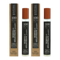 100Bon Unisex 100 Bon Mimosa & Heliotrope Poudre Refillable Eau De Parfum 15ml x 2 - Rose - One Size