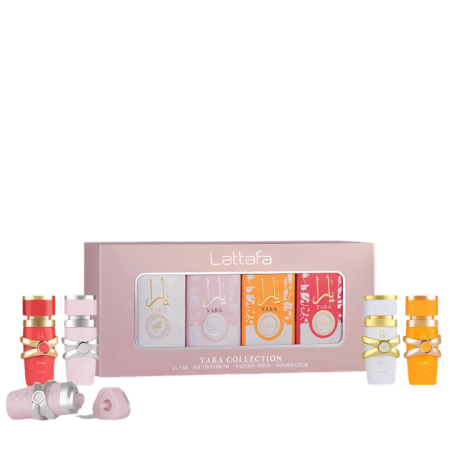 Lattafa Yara Collection Discovery Eau de Parfum Set 5ml – 4 Pcs